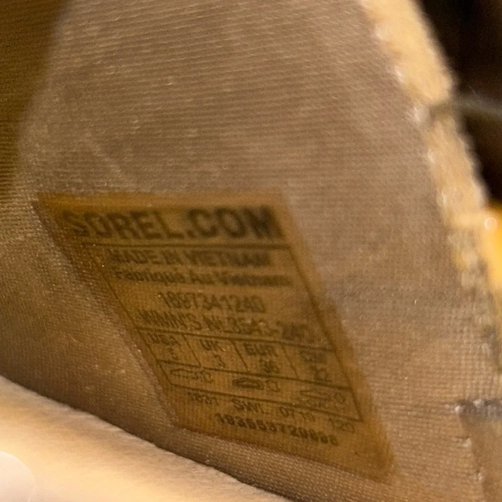 Sorel Ella flat slide on shoes
